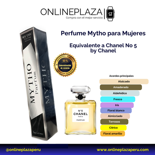 Perfume Equivalente Chanel No 5 de Chanel