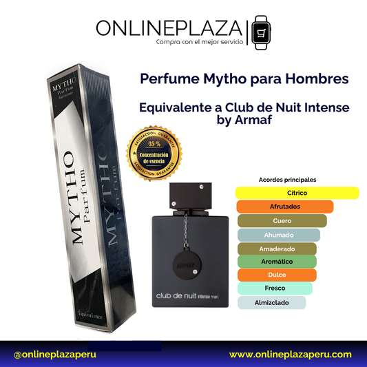 Perfume Equivalente Fragancia Club de Nuit Intense de Armaf