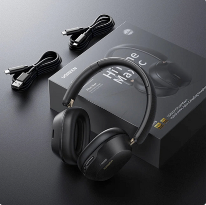 Ugreen Audifonos HiTune MAX5C ANC Sonido Espacial HiRes LDAC Negro
