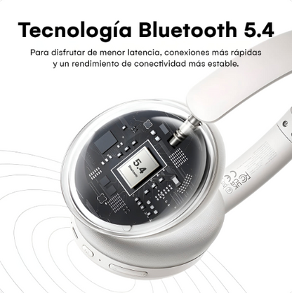 UGreen Audífonos de Diadema Studio Max2 ENC (Bluetooth 5.4) - Blanco Estético