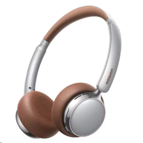 UGreen Audífonos de Diadema Studio Plus ANC (80 Horas de Batería & Cancelación de Ruido) - Marrón Vintage / Café Premium