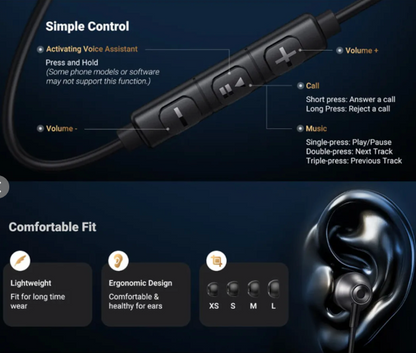 UGreen Audífonos Alámbricos de Alta Fidelidad con Conector USB-C