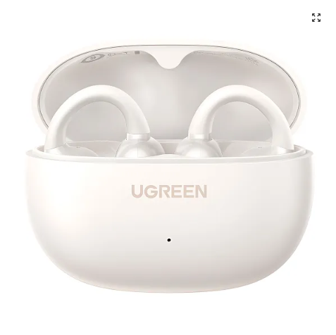UGreen Audífonos Inalámbricos HiTune S3 Open-Ear Clip (Bluetooth 5.4) - Blanco Perla (WS209)