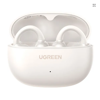 UGreen Audífonos Inalámbricos HiTune S3 Open-Ear Clip (Bluetooth 5.4) - Blanco Perla (WS209)