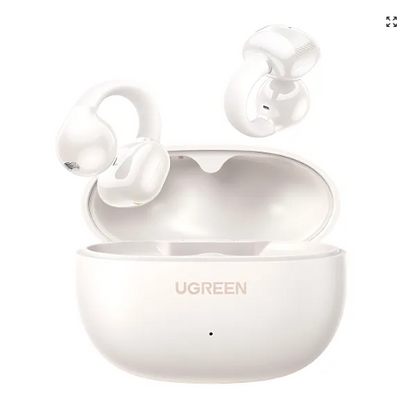 UGreen Audífonos Inalámbricos HiTune S3 Open-Ear Clip (Bluetooth 5.4) - Blanco Perla (WS209)