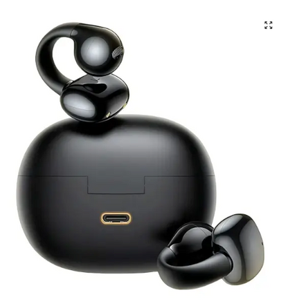 UGreen Audífonos Inalámbricos HiTune S3 Open-Ear Clip (Bluetooth 5.4) - Negro Absoluto (WS209)