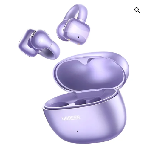 UGreen Audífonos Inalámbricos HiTune S3 Open-Ear Clip (Bluetooth 5.4) - Morado Cyber / Purpura Tech (WS209)