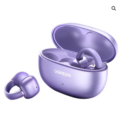 UGreen Audífonos Inalámbricos HiTune S3 Open-Ear Clip (Bluetooth 5.4) - Morado Cyber / Purpura Tech (WS209)