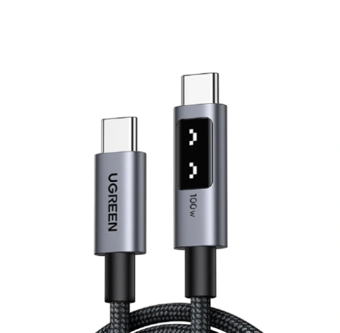 Cable de Carga Rápida Ugreen Uno USB-C a USB-C 100W