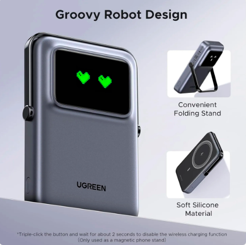 UGreen Power Bank Uno Magsafe 10000mAH 20W Negro