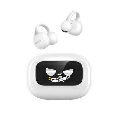 UGreen Audífonos Inalámbricos ClipBuds Magic True Wireless (Bluetooth) - Blanco Minimalista