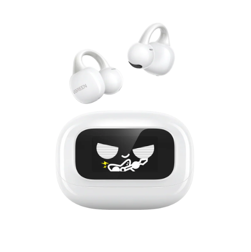 UGreen Audífonos Inalámbricos ClipBuds Magic True Wireless (Bluetooth) - Blanco Minimalista