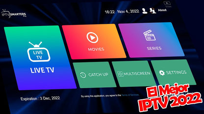 Suscripción IPTV mensual